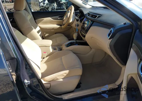 2015 Nissan Rogue S из США, поврежденный, VIN KNMAT2MT2FP587975